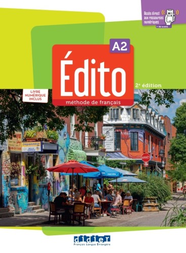 Pack Edito A2 - Méthode & Cahier d'activités 2025