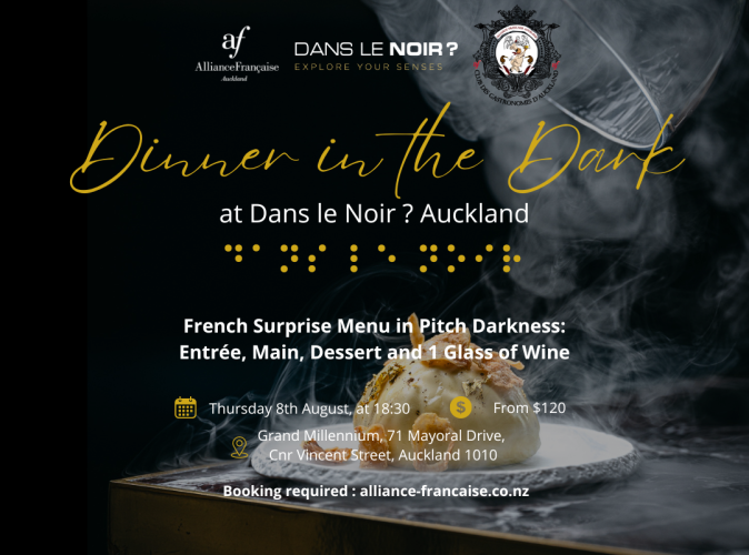 Dine in the Dark - French Gastronomy