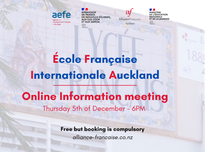 French School Information meeting